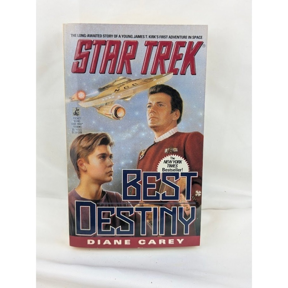 Pocket Books Star Trek Paperback Best Destiny Diane Carey 1993 First Edition